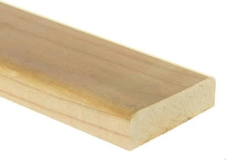 Piso terraza 1 1/2 x 4" 3,20mt